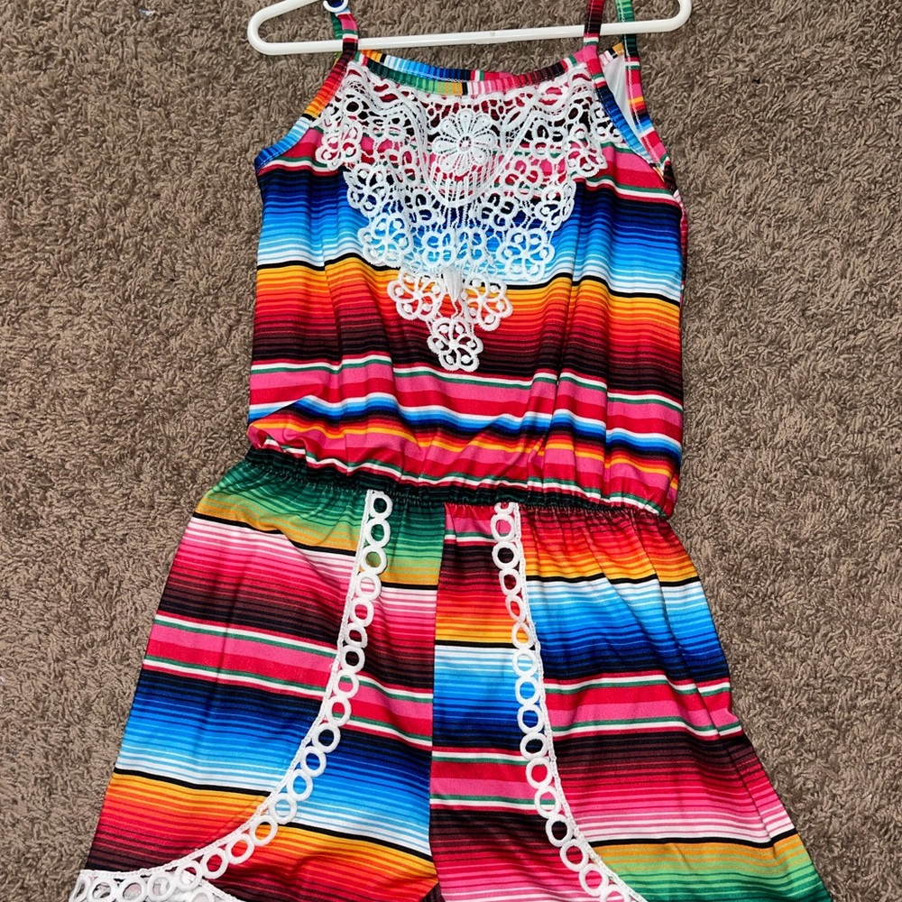 Sparkle in Pink Serape Jumper